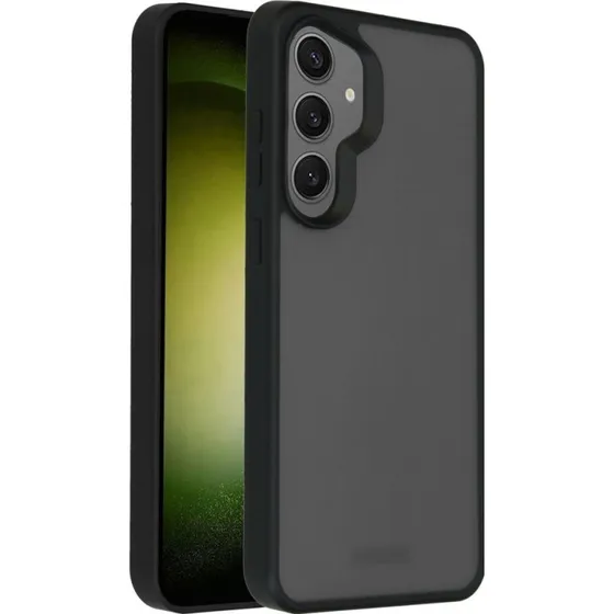 Accezz Rugged Frosted Backcover Samsung Galaxy S24 Plus - Zwart