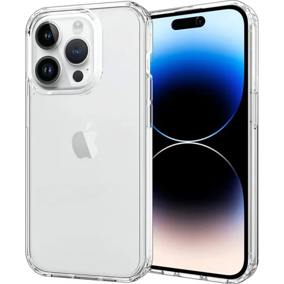Accezz Xtreme Impact Backcover voor Apple iPhone 15 Pro - Transparant
