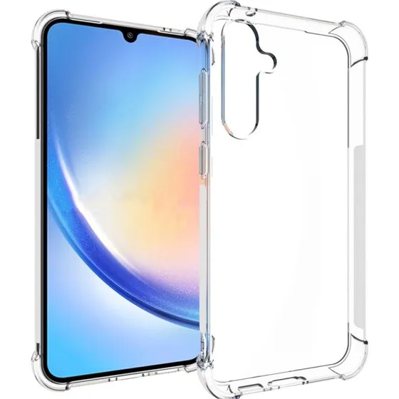 Accezz Clear Backcover voor Samsung Galaxy S23 FE - Transparant