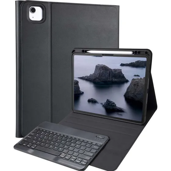 Accezz Bluetooth Keyboard Bookcase iPad Air 13 inch (2024-2026) - Zwart