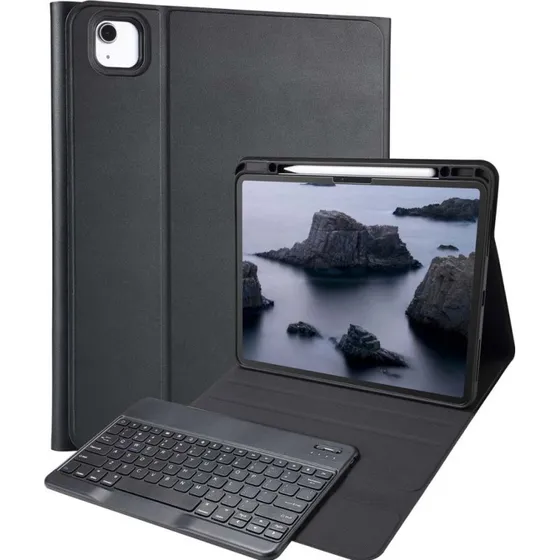 Accezz Bluetooth Keyboard Bookcase iPad Air 13 inch (2024-2026) - Zwart