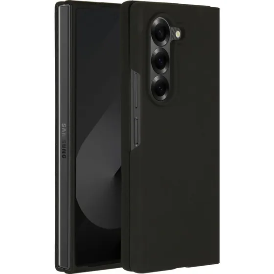 Accezz Liquid Silicone Backcover voor Samsung Galaxy Z Fold 6 - Zwart