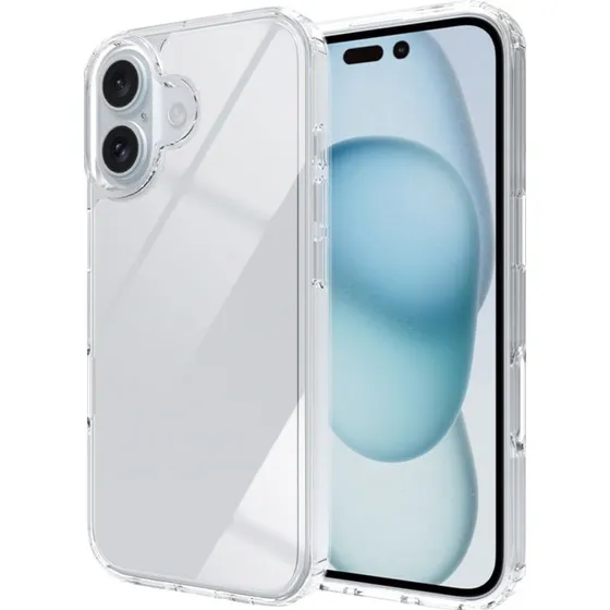 Accezz Xtreme Impact Backcover voor Apple iPhone 16 - Transparant
