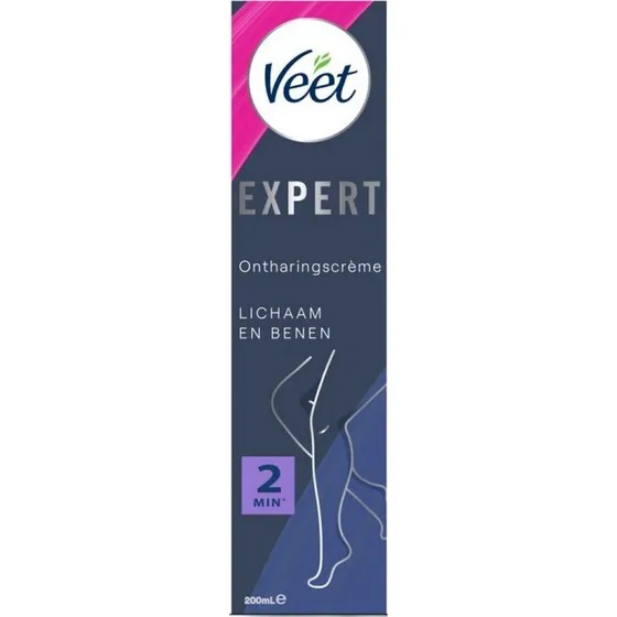 Veet Expert Ontharingcrme Benen & Lichaam 200ml