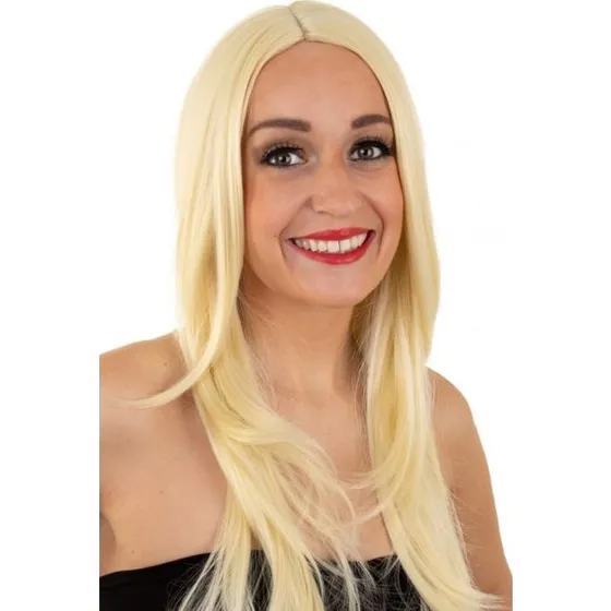 Anne Blond Damespruik Wasbaar & Hittebestendig