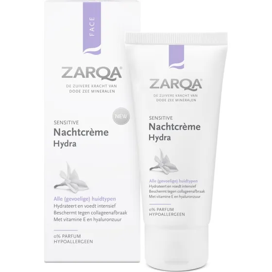 Zarqa Hydra Nachtcrme Sensitive 50 ml