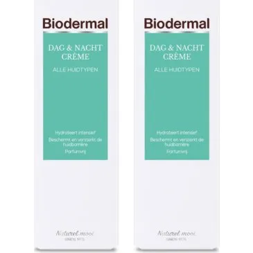 Biodermal Dag- en Nachtcrme 50ml