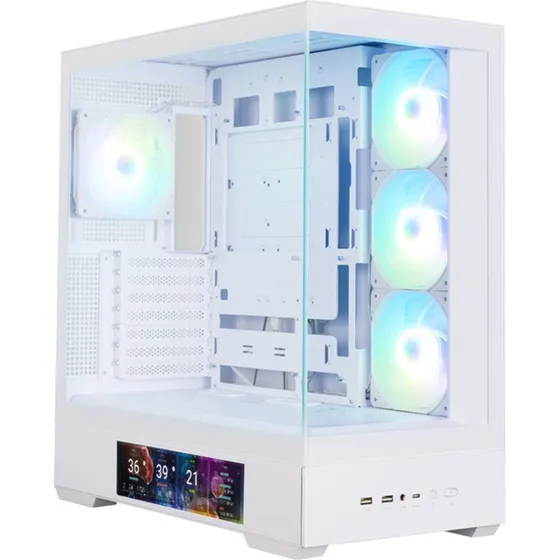 Zalman P40 DS White Mid-Tower