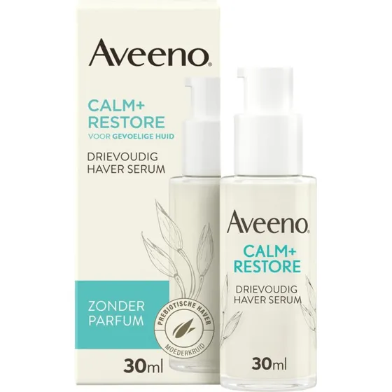 Aveeno Calm + Restore Drievoudig Haver Serum 30ml