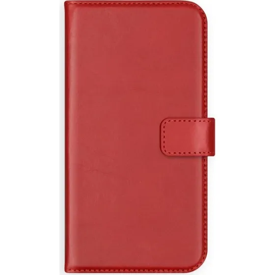 Selencia Echt Leren Bookcase voor Apple iPhone 11 Pro - Rood