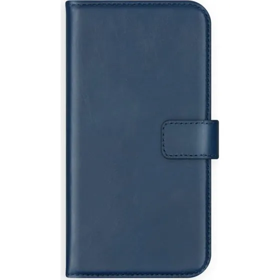 Selencia Echt Leren Bookcase Samsung Galaxy A50 / A30s - Blauw