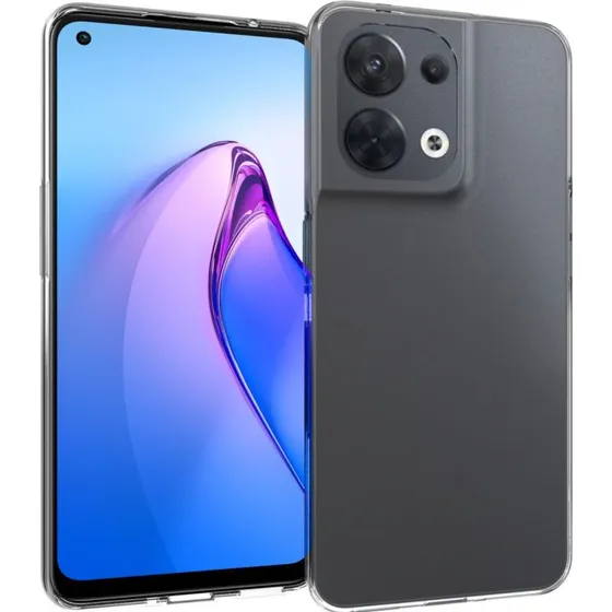 Accezz Clear Backcover voor Oppo Reno 8 5G - Transparant