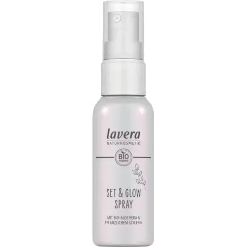 Lavera Set & Glow Spray - Veganistische Make-upfixer