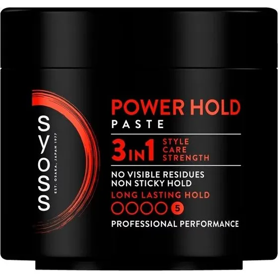 Syoss Men Power Hold Styling Paste 150 ml