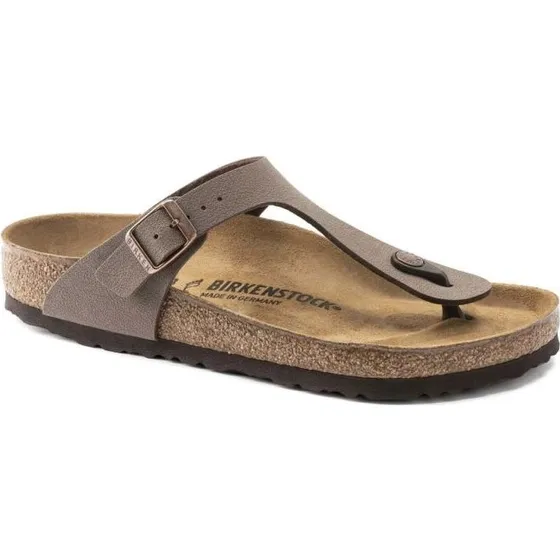 Birkenstock Gizeh Regular Birko-Flor Nubuck Bruin