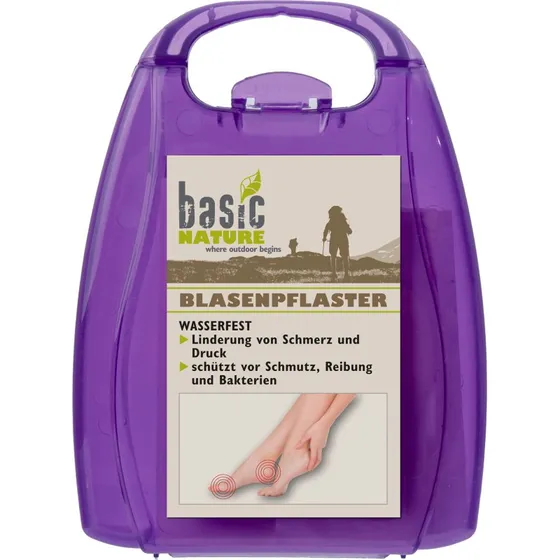 BasicNature Blarenpleisters 10 stuks (5 groot, 5 klein)