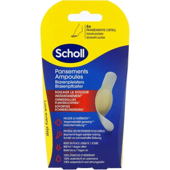 Scholl Blarenpleisters Tenen 6 stuks