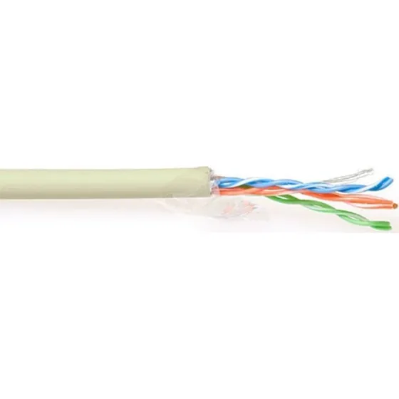 ACT CAT5E F/UTP LSZH Soepele Patchkabel Ivoor 305m