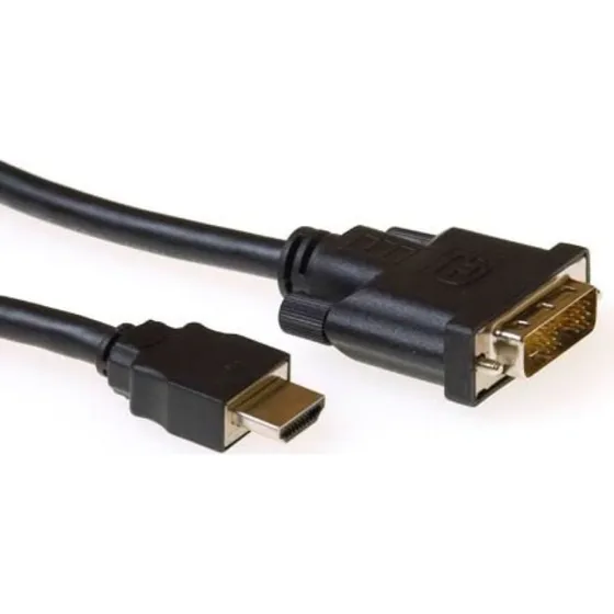 ACT HDMI A naar DVI-D Verloopkabel 2,00 m