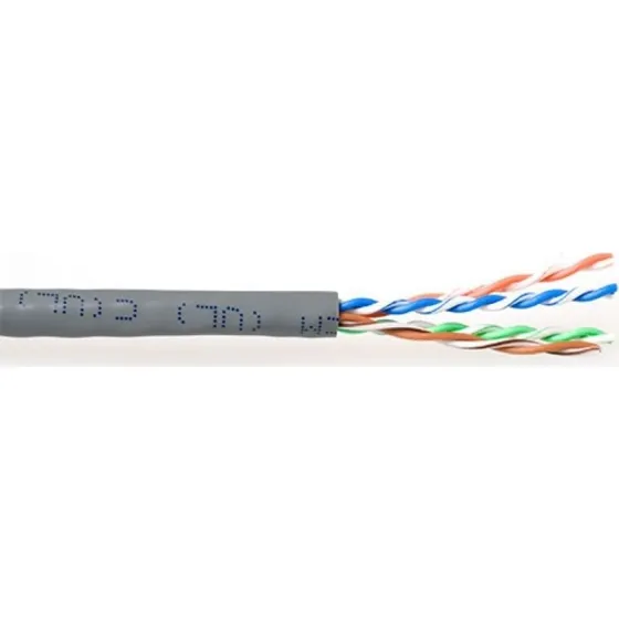 ACT CAT6 U/UTP PVC Soepel Patchkabel Grijs 305m