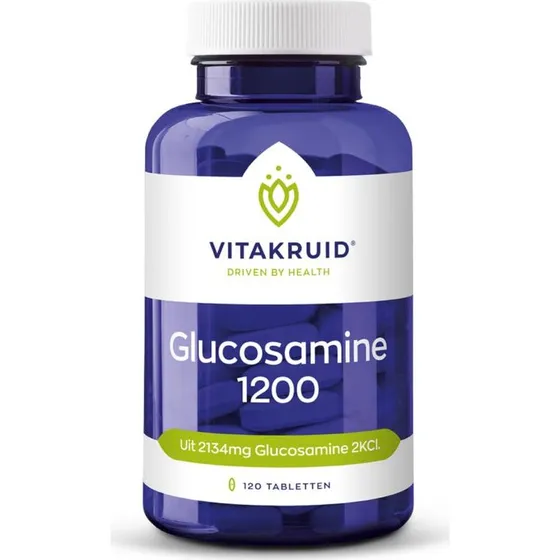 Vitakruid Glucosamine Sulfaat 2 KCI 1200mg - 120 Tabletten
