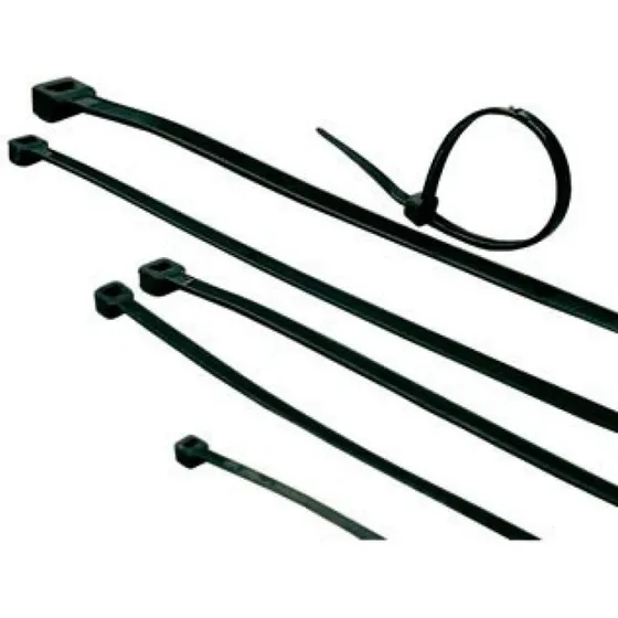 ACT Zwarte Tiewraps 450mm - UV-bestendig Nylon 6/6