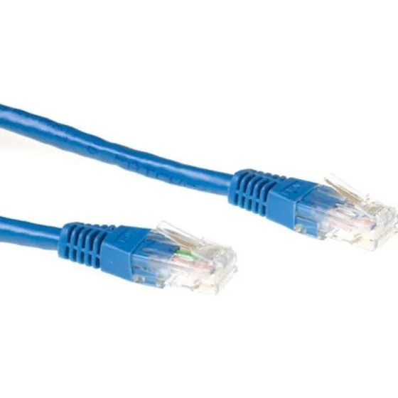 ACT Blauwe U/UTP CAT6A Patchkabel - 10 meter