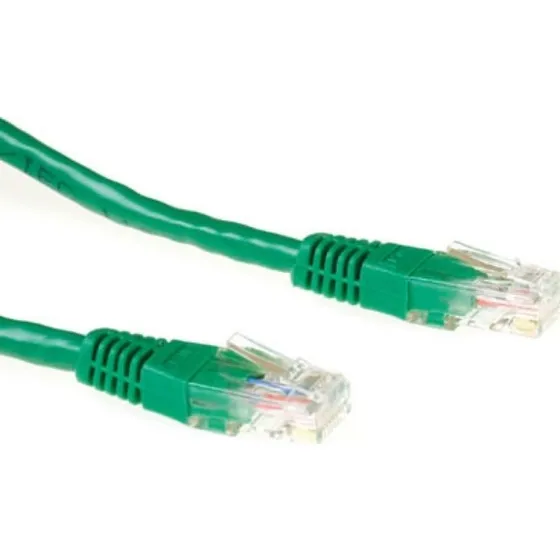 ACT Groene U/UTP CAT6A Patchkabel - 10 meter