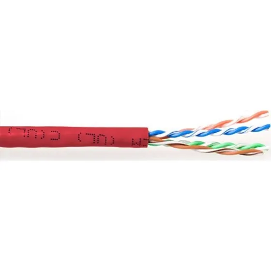 ACT CAT6A U/UTP PVC Patchkabel Rood 305m