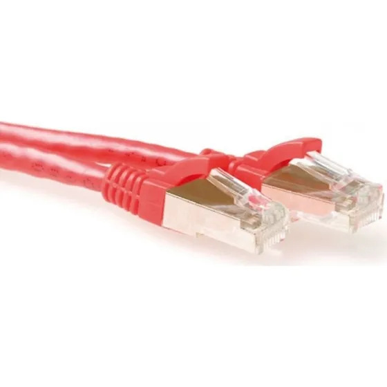 ACT Rode CAT6A Patchkabel 30m LSZH SFTP Snagless
