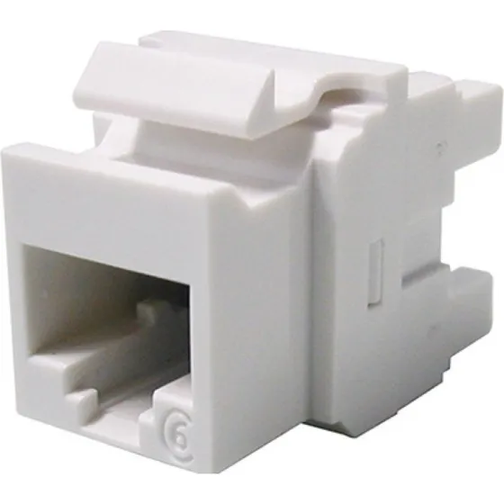 Molex PowerCat 6 Modulair Insteeksel Wit