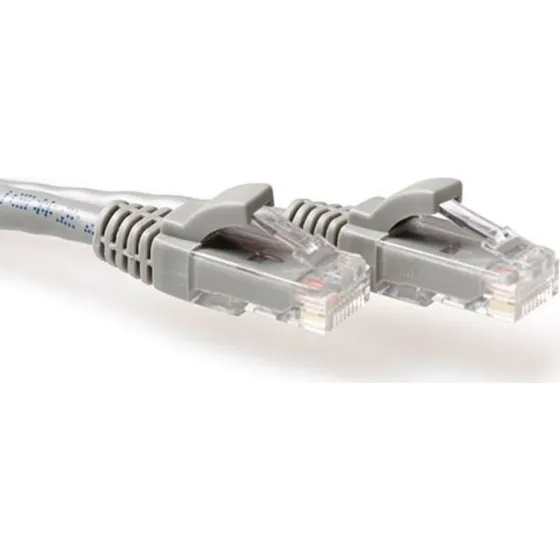 ACT U/UTP CAT6 Patchkabel 25m - Grijs - Snagless