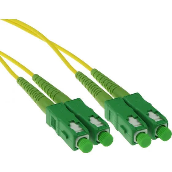 ACT Singlemode 9/125 OS2 Glasvezel Patchkabel Duplex SC/APC 10m