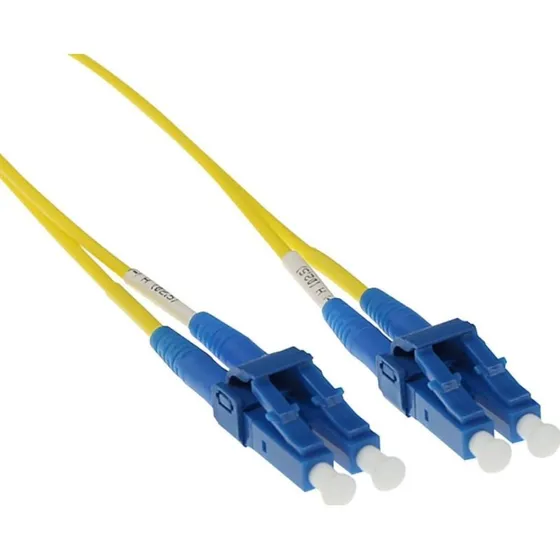 ACT 10m Singlemode OS2 LSZH Duplex LC Glasvezel Patchkabel