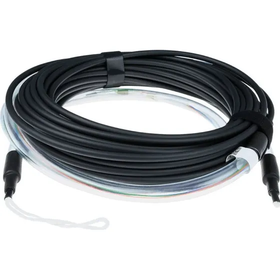 ACT Multimode OM4 Glasvezelkabel 20m - 50/125 4-voudig LC