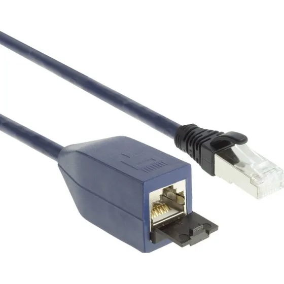 ACT Blauw CAT6A S/FTP MPTL verlengkabel 2m - Snagless