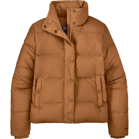 Patagonia W's Silent Down Jkt Deer Brown