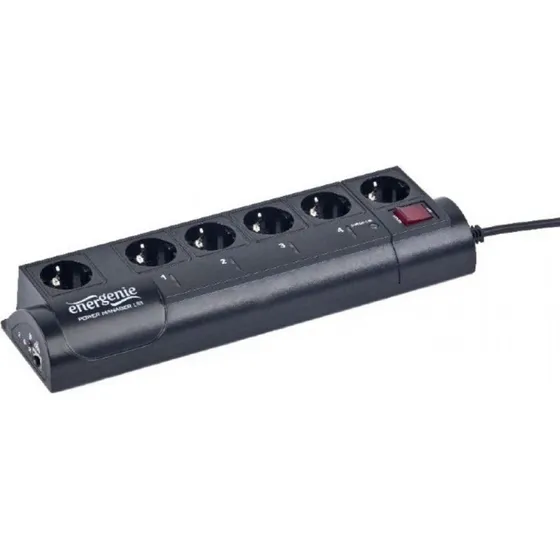 Energenie EG-PMS2 Overspanningsbeveiliging & Programmeerbare Stekkerdoos