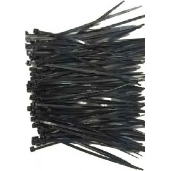 Gembird NYTFR-250X3.6 Nylon Kabelbinders Zwart, 100 stuks