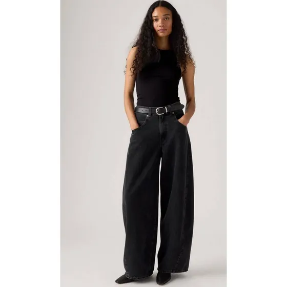 Levi's Super Baggy Barrel Denim Zwart 26/32