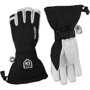 Hestra Army Leather Heli Ski Handschoenen Zwart