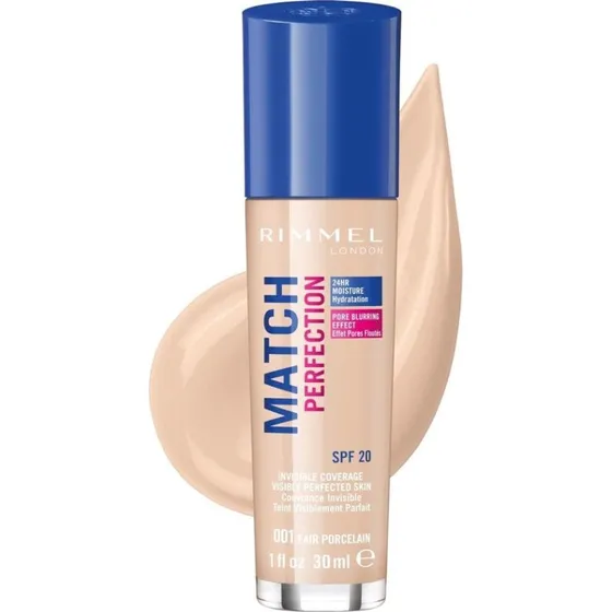 Rimmel Match Perfection Foundation 082 Fair Beige 30ml