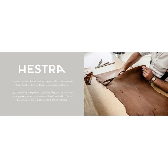 Hestra Oden Nubuck Cork - Leren Handschoen