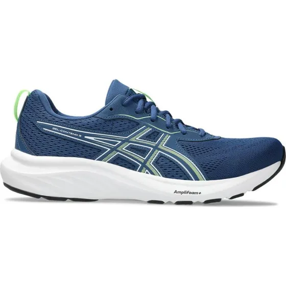Asics Gel-Contend 9 Hardloopschoenen Mannen Blauw/Groen