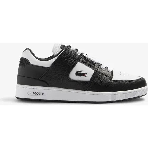 Lacoste Court Cage 224 Heren Sneakers Leer Wit-Groen