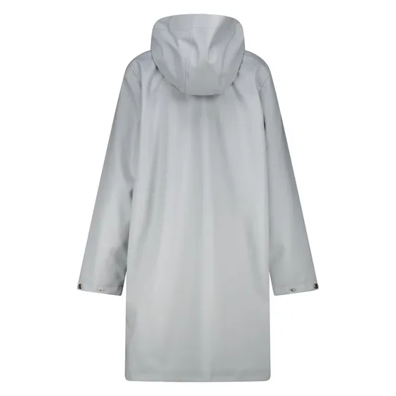 America Today Regenjas Janah Lichtgrijs