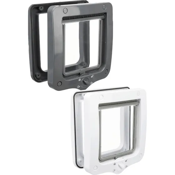 Trixie 4-Weg Kattenluik Wit 22x20 cm