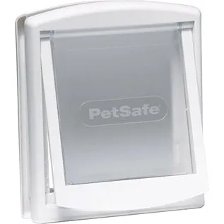 PetSafe Kattendeur 715 Wit/Transparant