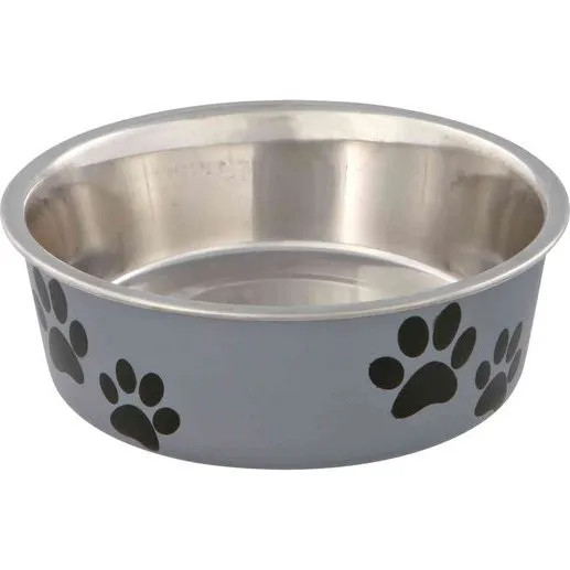 Trixie Voerbak RVS/Kunststof 17 cm 800 ml Assorti 4 st