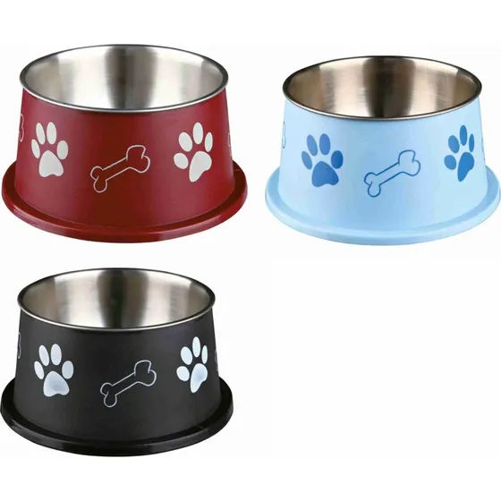 Trixie Langoor Voerbak RVS/Kunststof 900 ml